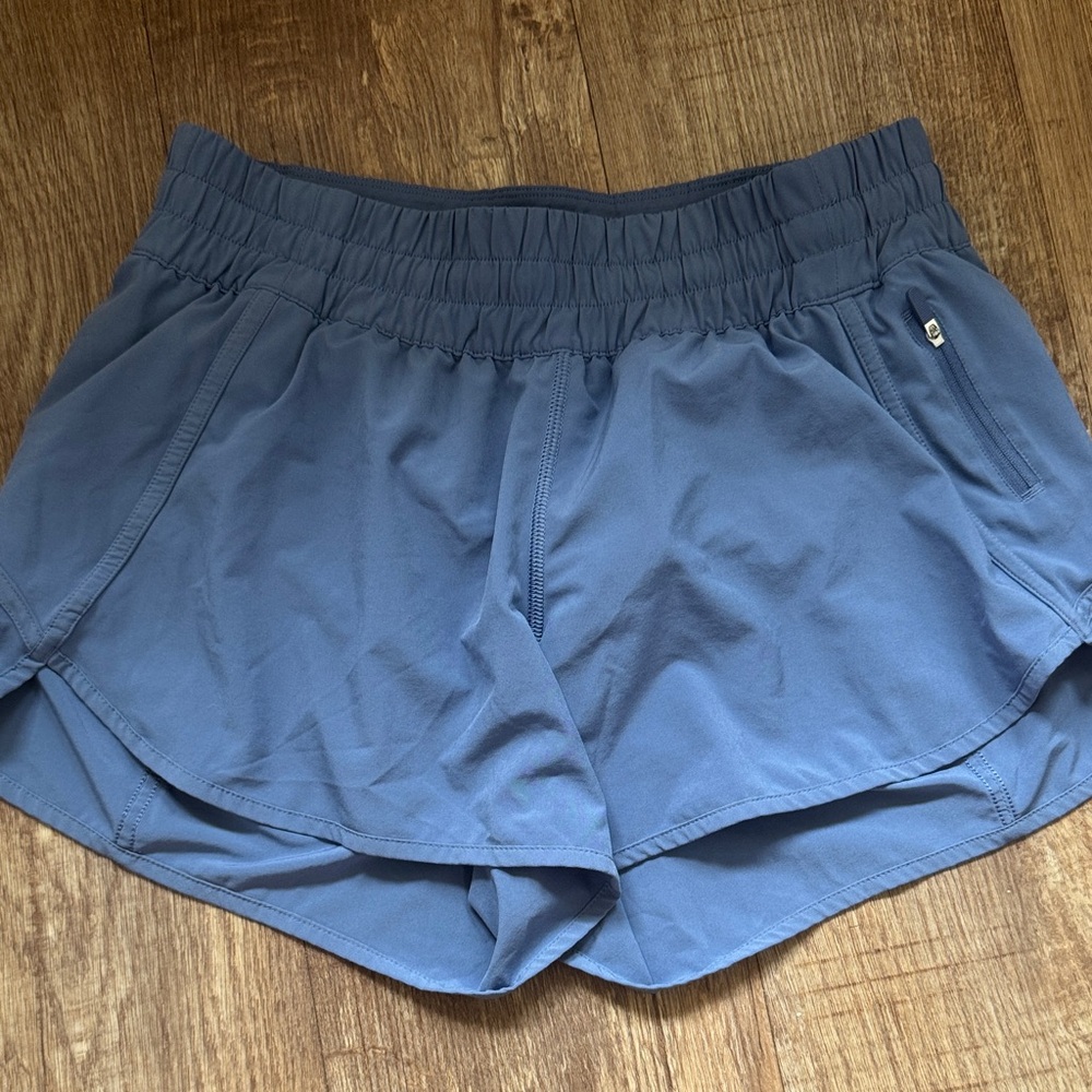 Women's Blue Athletic Shorts